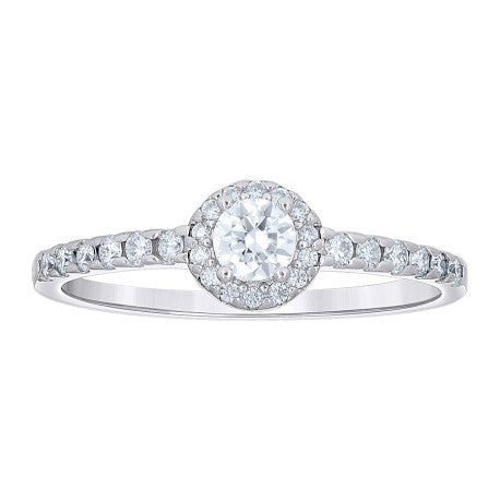 925 Sterling Silver Moissanite Ring