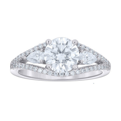 Celestial Stream 925 Moissanite Eternity Band