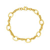 14K Yellow Gold Five & One Oval Link Chain