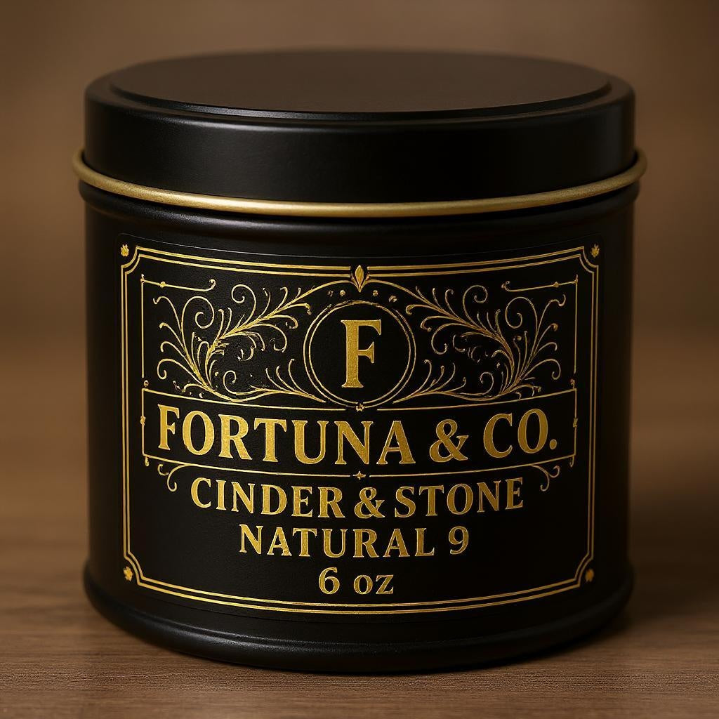 Cinder & Stone Natural 9 Soy Wax Candle