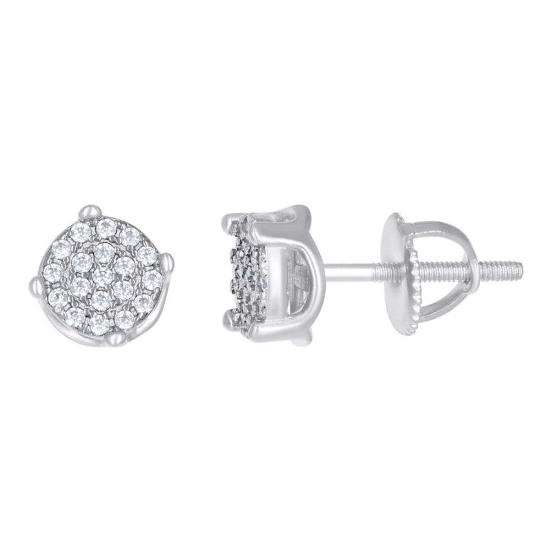 Classic Solitaire Moissanite Stud Earrings 0.27 CTW
