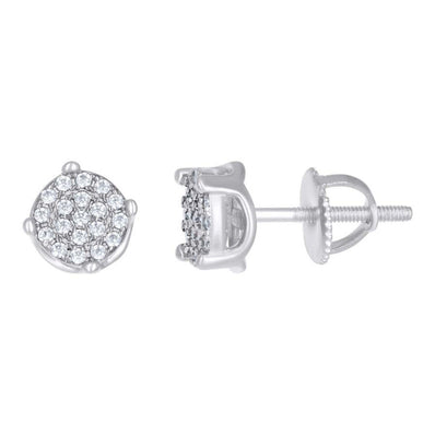 Classic Solitaire Moissanite Stud Earrings 0.27 CTW