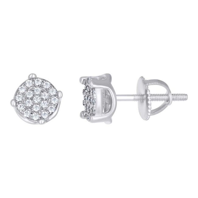 Classic Solitaire Moissanite Stud Earrings 0.27 CTW
