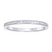 925 Sterling Silver Moissanite Eternity Ring Band 