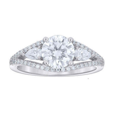 Celestial Stream 925 Moissanite Eternity Band