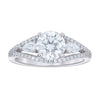 Celestial Stream 925 Moissanite Eternity Band