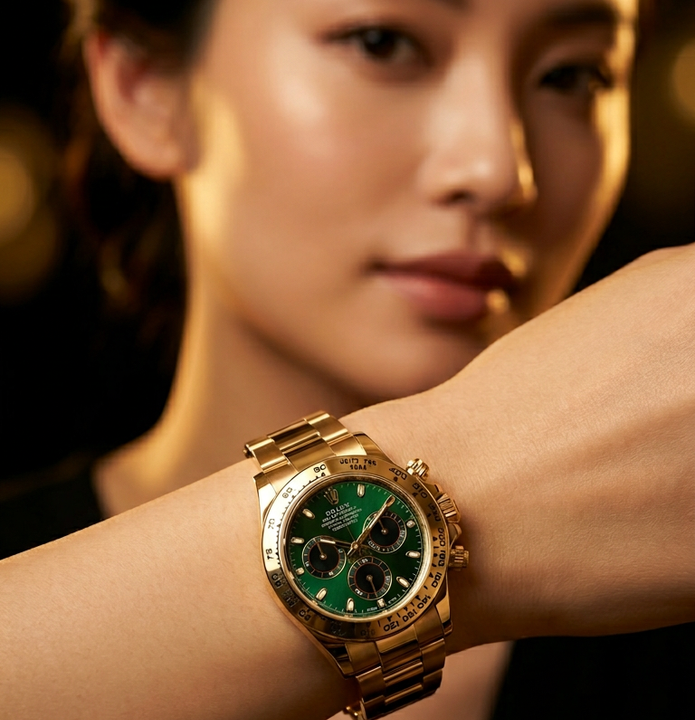 Rolex Daytona Green Stick Dial Ref. 116508