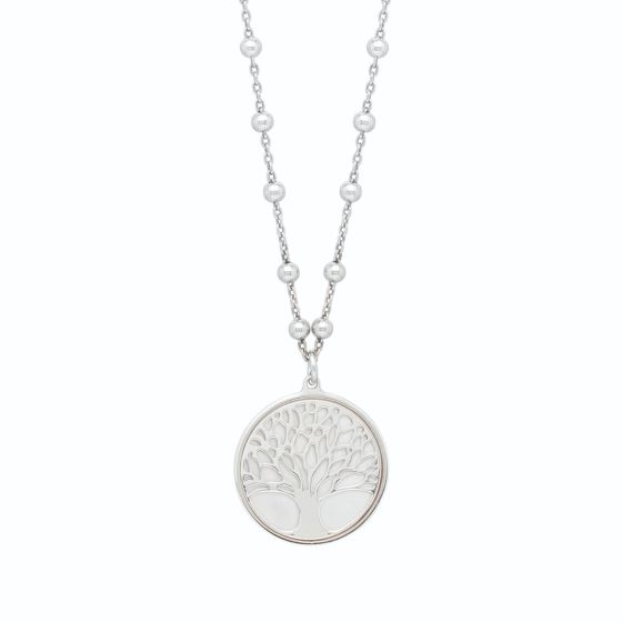 Silver Tree of Life Pendant Necklace