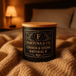 Cinder & Stone Natural 9 Soy Wax Candle