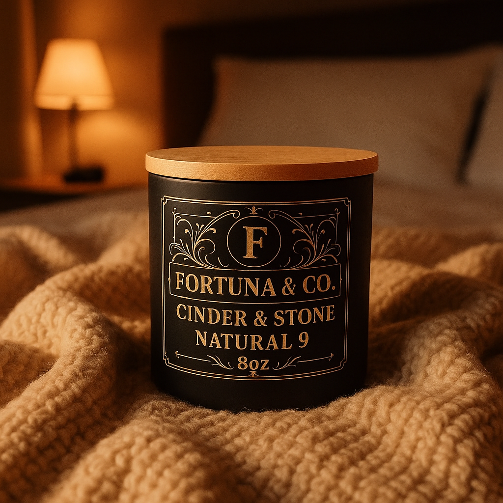 Cinder & Stone Natural 9 Soy Wax Candle