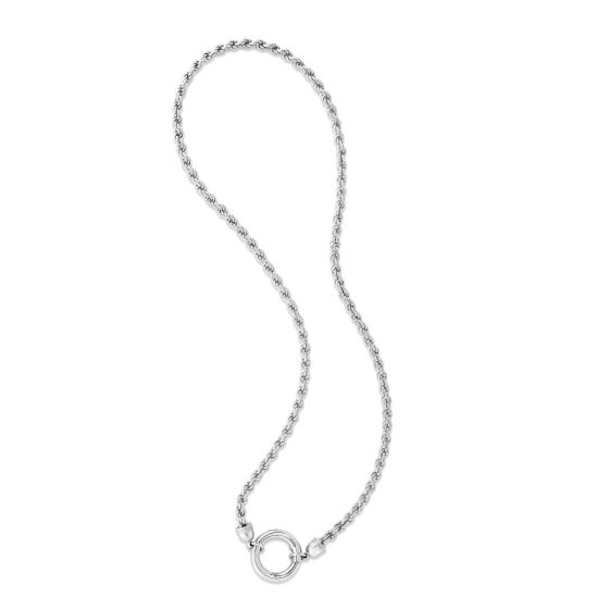Silver 3.4mm Rope Chain