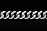 Fortuna Curb Cuban Chain 7.52 x 9.05 Rhodium