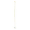 Fortuna Mother of Pearl Half Moon Necklace