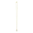 Fortuna Mother of Pearl Rectangle Necklace