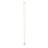 Fortuna Mother of Pearl Rectangle Necklace