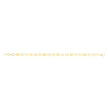 Fortuna MOP Mirror Gem Chain Bracelet