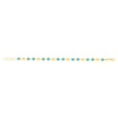 Turquoise Radiance Mirror Chain Collection