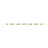 Fortuna Malachite Mirror Gem Chain Bracelet