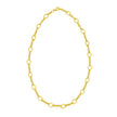14K Yellow Gold Five & One Oval Link Chain