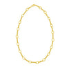 14K Yellow Gold Five & One Oval Link Chain