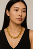 Fortuna Curb Cuban Chain 7.52 x 9.05 14K Gold Vermeil