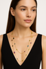 14K Gold Semi-Precious Necklace