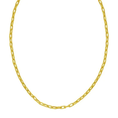14K Mini Twist Link Chain