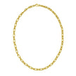 14K Medium Alternating Link Chain