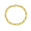 14K Medium Alternating Link Chain