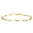 14K Petite Twist Figaro Chain