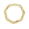 14K 9mm French Cable Fancy Link Chain