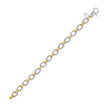 Silver & 18K Oval Link Chain